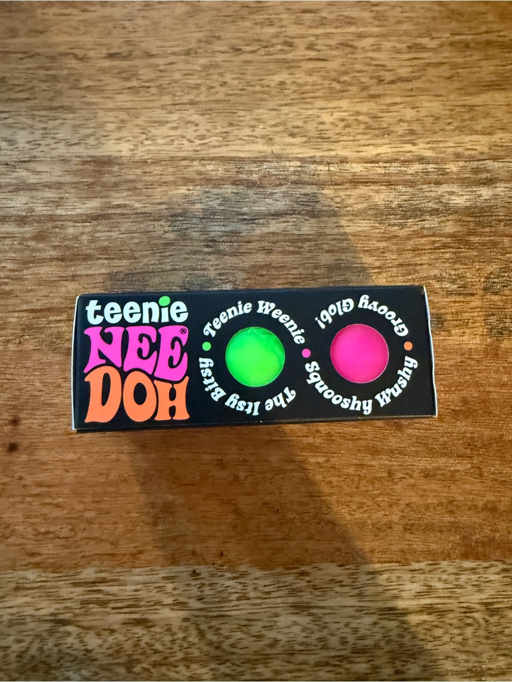 NIB Authentic Needoh Teenie Groovy Glob 3 Pack